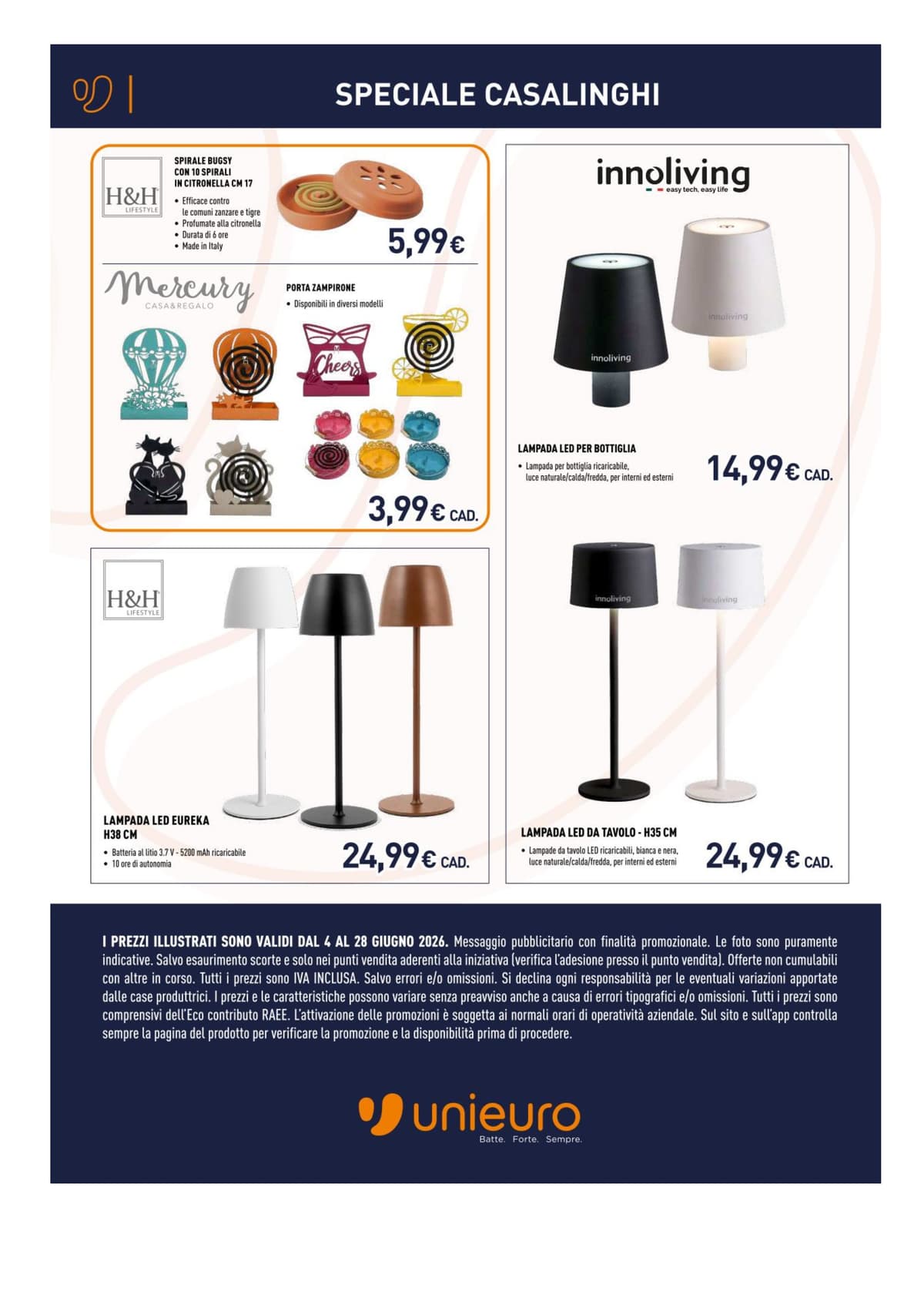Pagina 11. del volantino Unieuro - Speciale Casalingi dal 13/06/2026