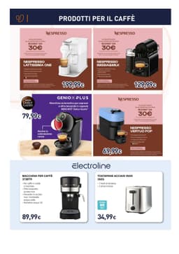 Pagina 10 del volantino Unieuro Piccoli Elettrodomestici