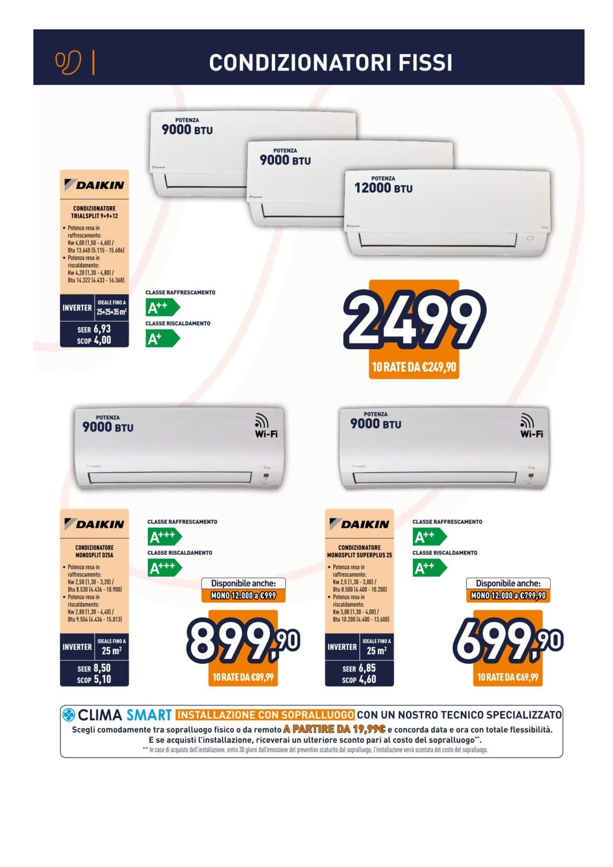 Pagina 6. del volantino Unieuro - Clima dal 13/06/2026