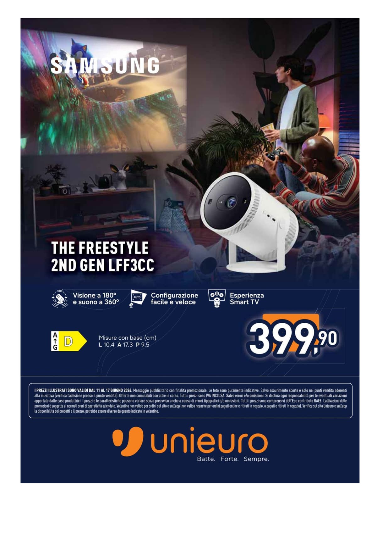 Pagina 10. del volantino Unieuro - TV dal 13/06/2026