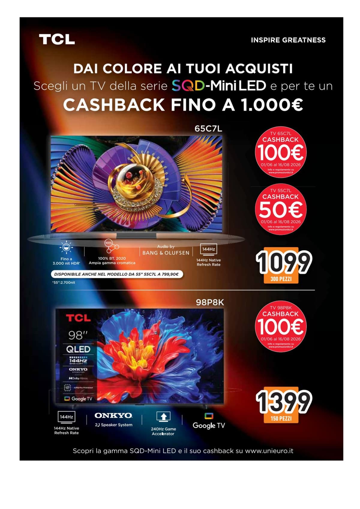 Pagina 6. del volantino Unieuro - Summer Black Friday dal 13/06/2026