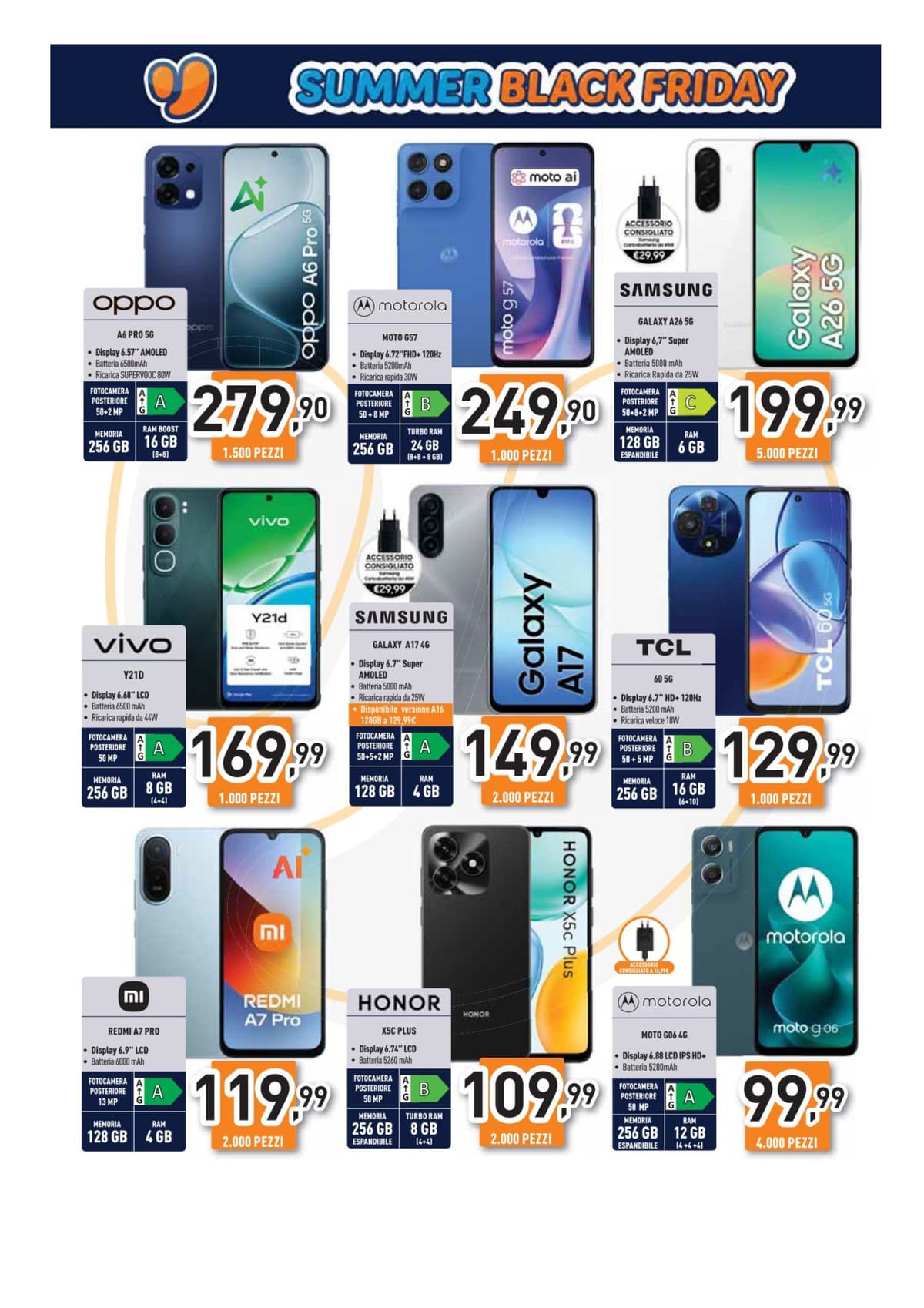 Pagina 8. del volantino Unieuro - Summer Black Friday dal 13/06/2026