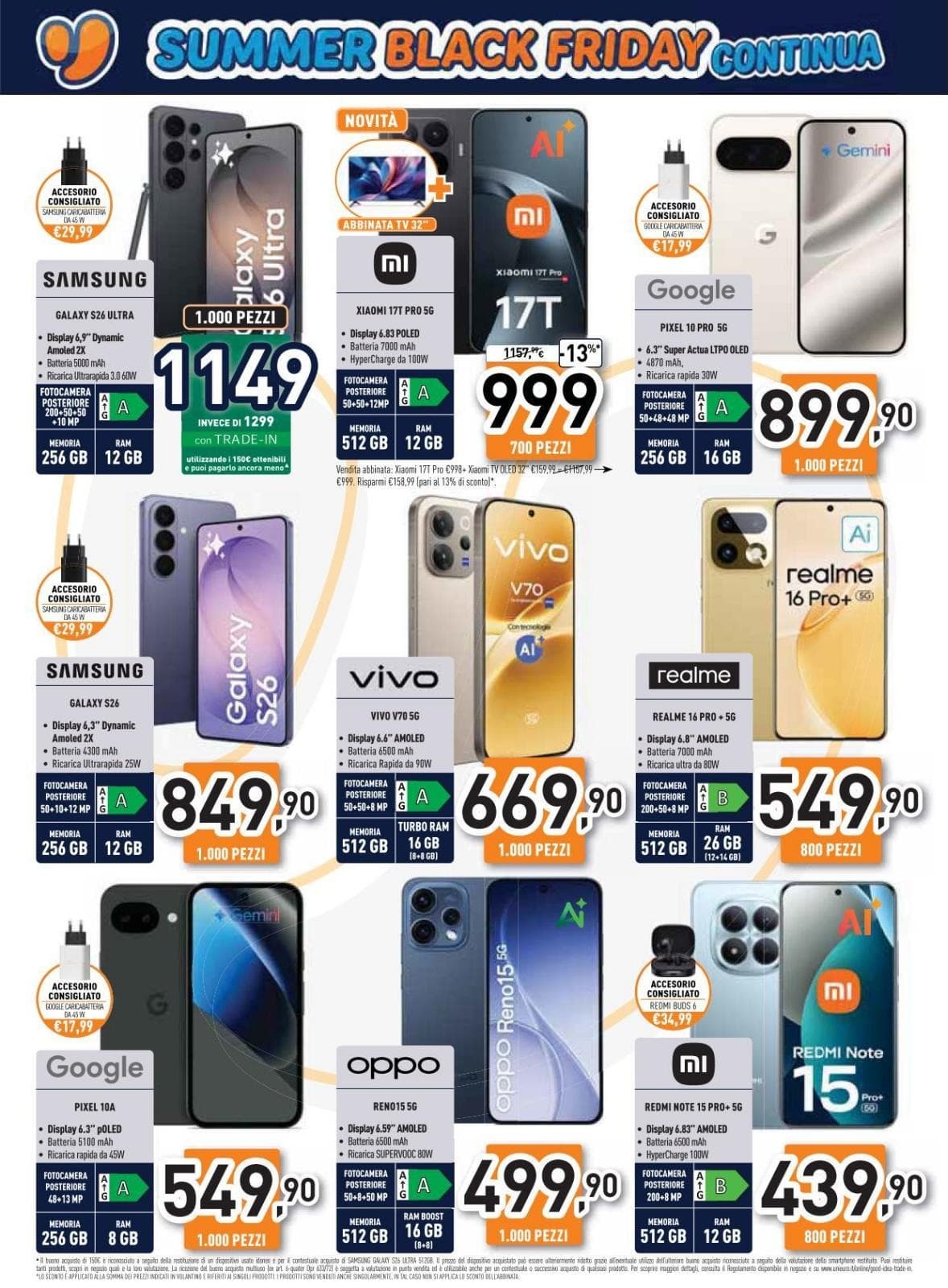 Pagina 6. del volantino Unieuro - Summer Black Friday dal 23/06/2026