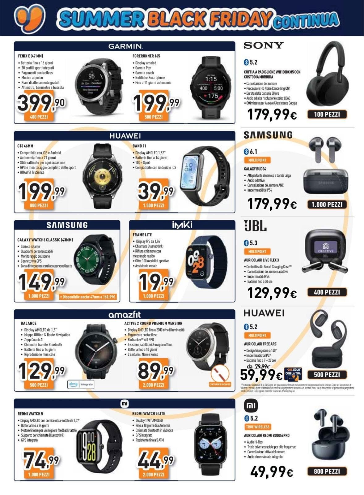Pagina 10. del volantino Unieuro - Summer Black Friday dal 23/06/2026