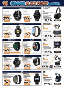 Pagina 10 del volantino Unieuro Summer Black Friday