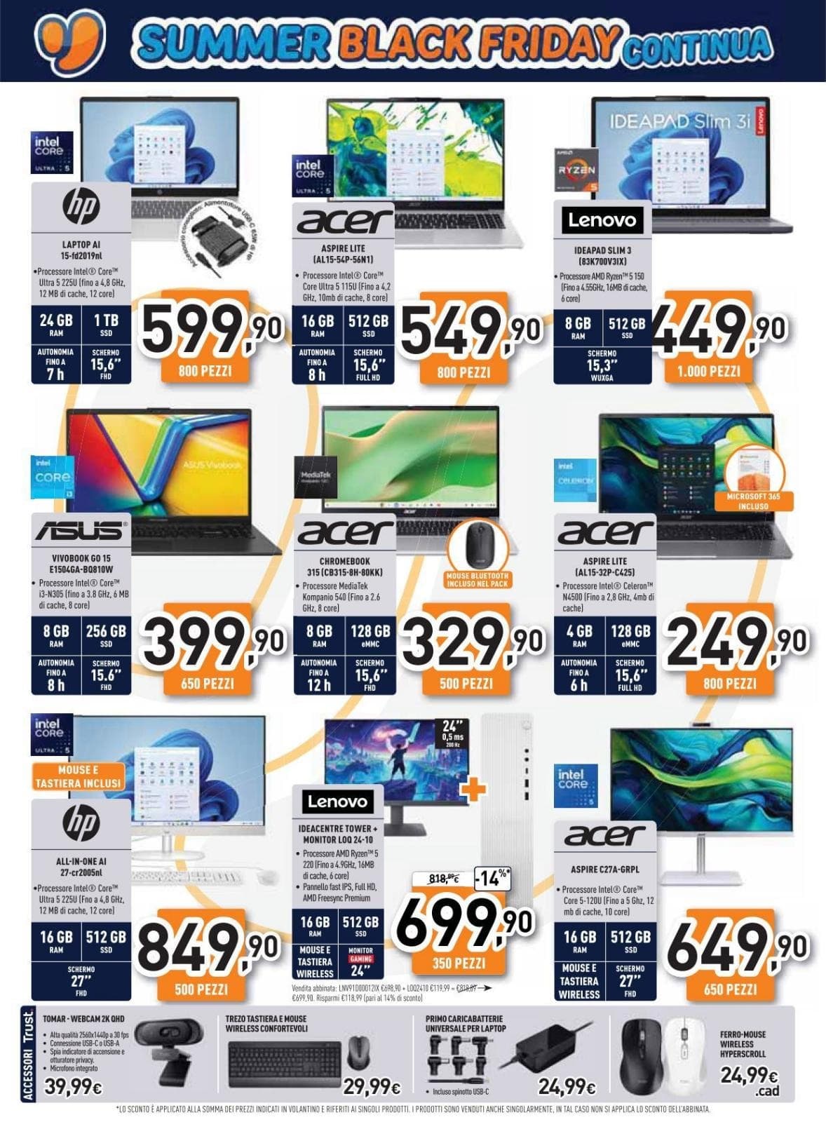 Pagina 13. del volantino Unieuro - Summer Black Friday dal 23/06/2026