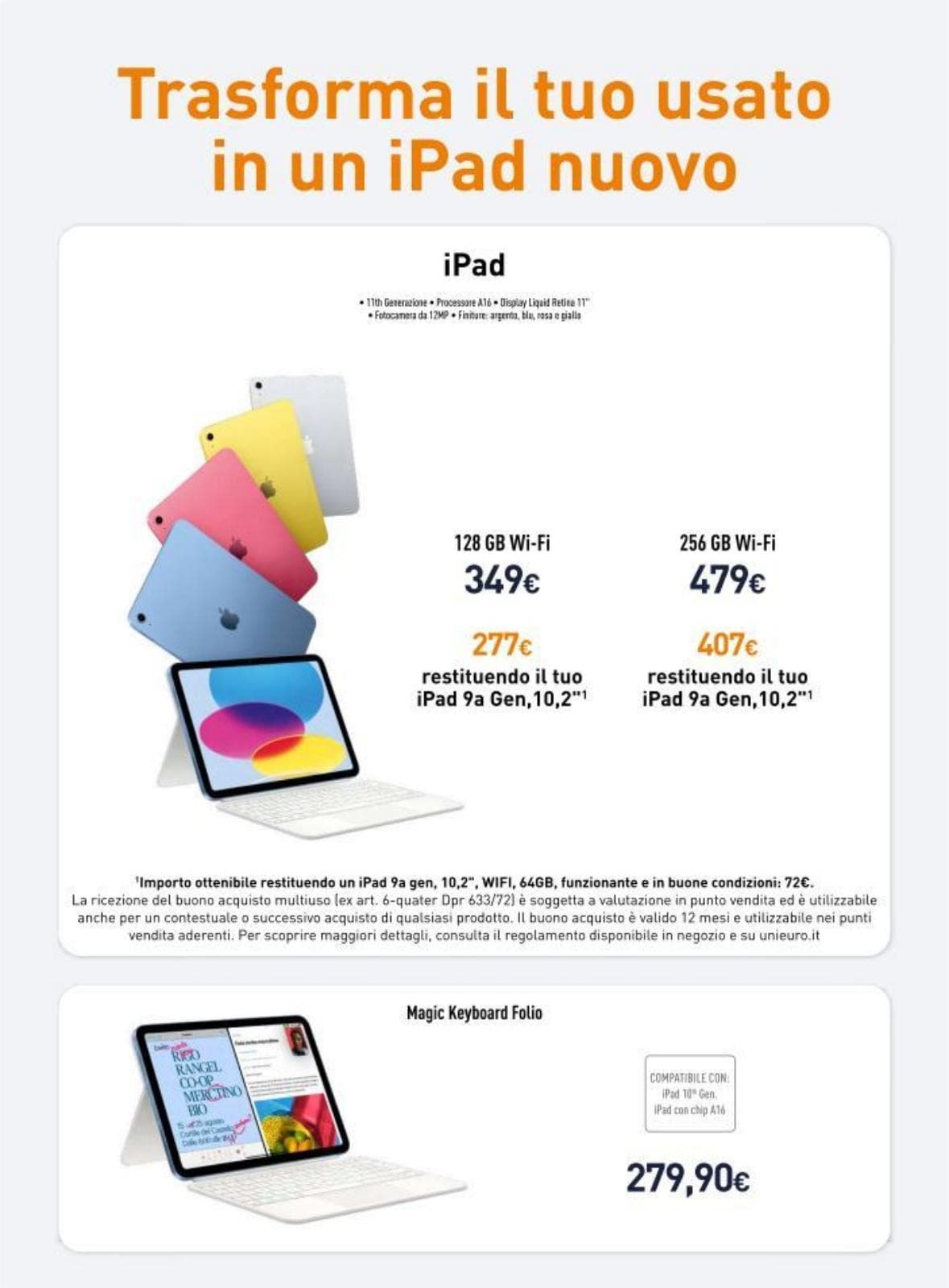 Pagina 8. del volantino Unieuro - Black Friday Apple dal 23/06/2026