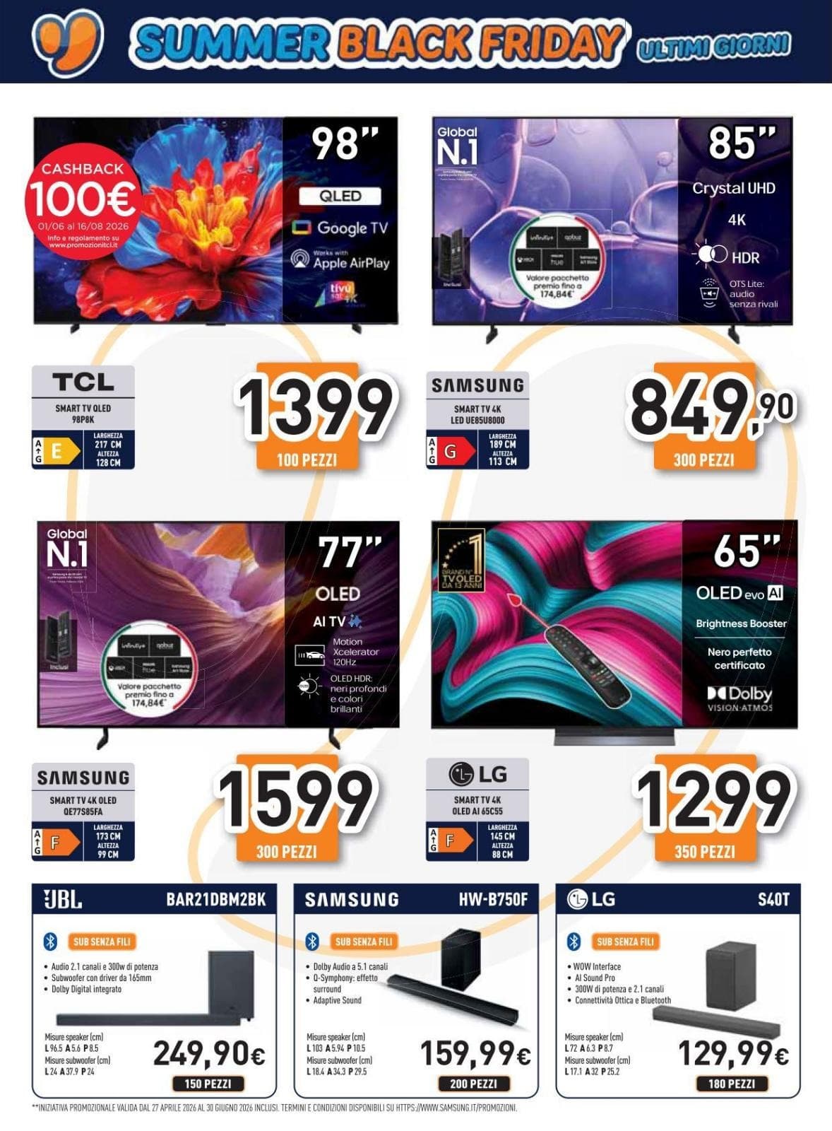 Pagina 3. del volantino Unieuro - Black Summer dal 14/07/2026