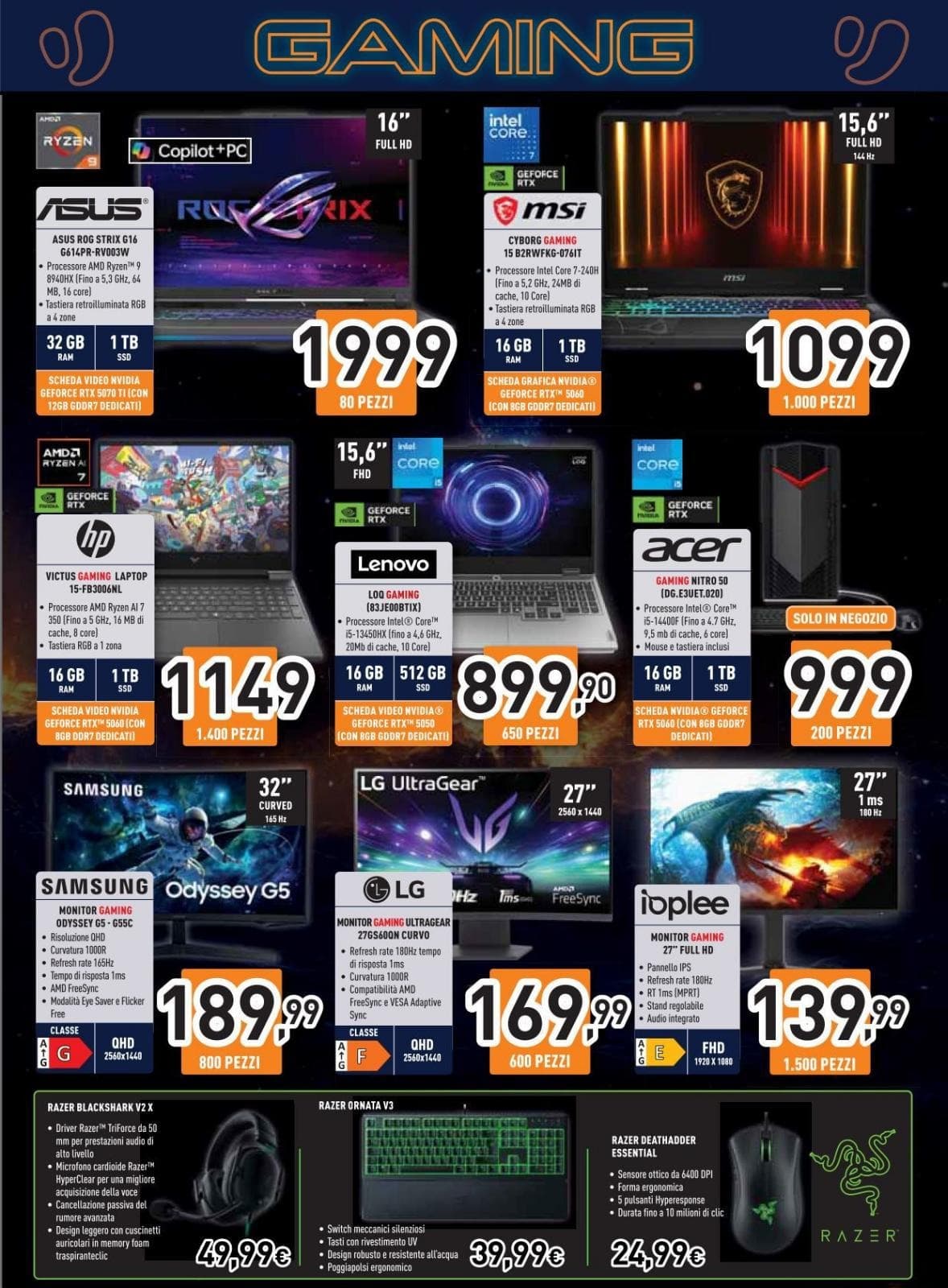 Pagina 17. del volantino Unieuro - Black Summer dal 14/07/2026
