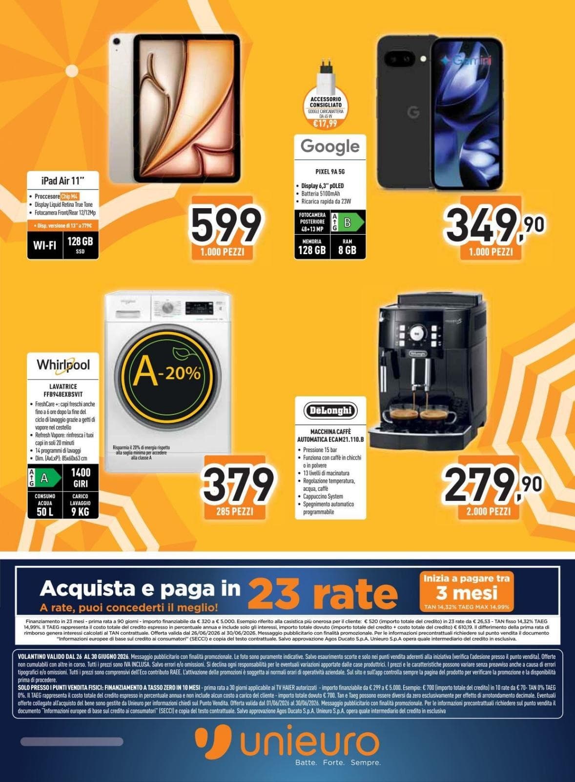 Pagina 29. del volantino Unieuro - Black Summer dal 14/07/2026