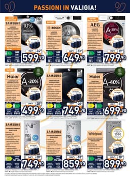 Pagina 24 del volantino Unieuro Passione In Valigia