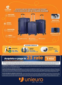 Pagina 32 del volantino Unieuro Passione In Valigia