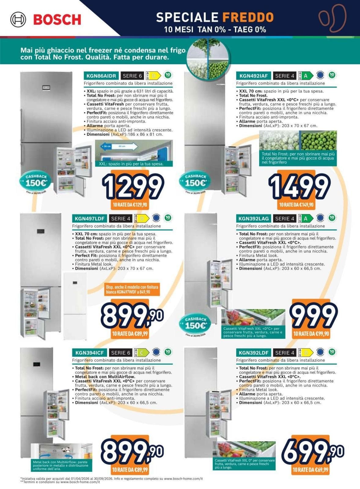 Pagina 7. del volantino Unieuro - Freddo dal 14/07/2026