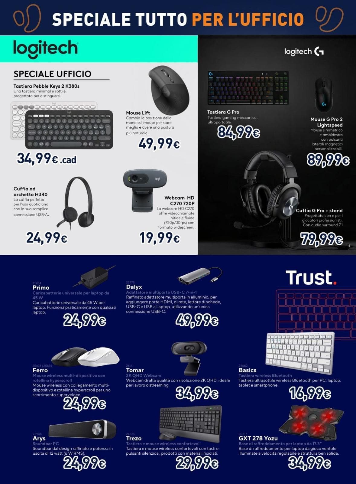 Pagina 7. del volantino Unieuro - Speciale Tutto Per L'Ufficio dal 28/07/2026