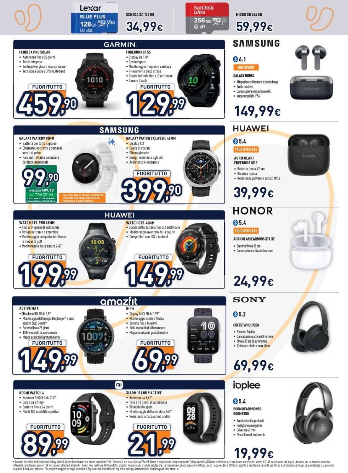 Pagina 9. del volantino Unieuro - Il Vero Fuoritutto dal 23/08/2026