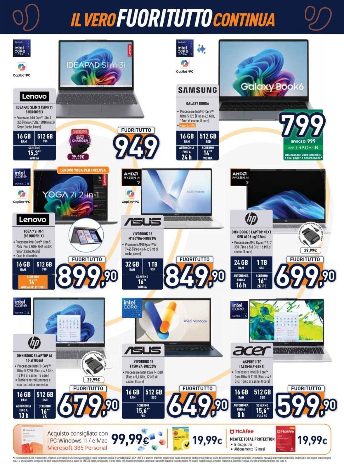 Pagina 11. del volantino Unieuro - Il Vero Fuoritutto dal 23/08/2026