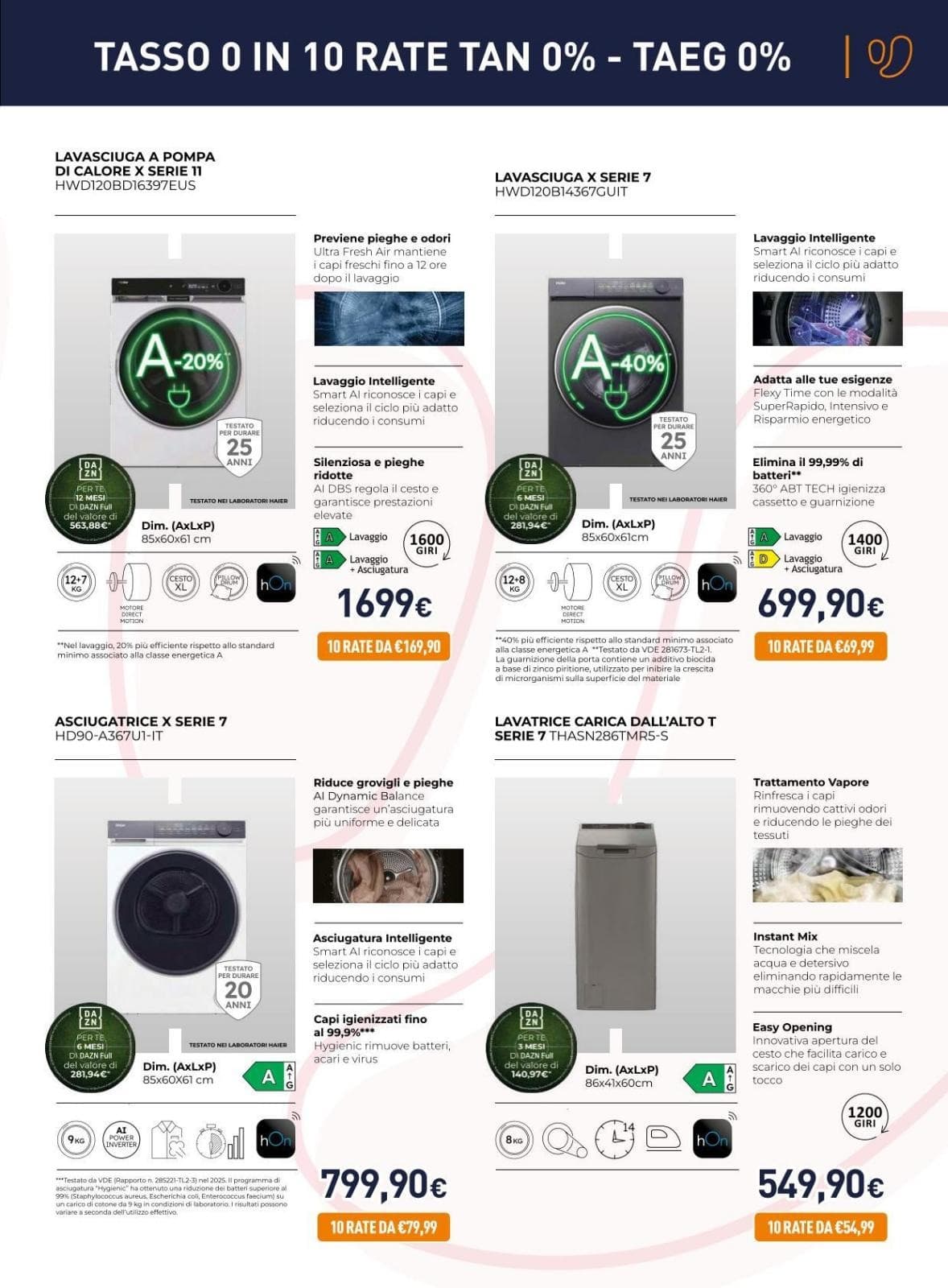 Pagina 7. del volantino Unieuro - Haier dal 28/08/2026