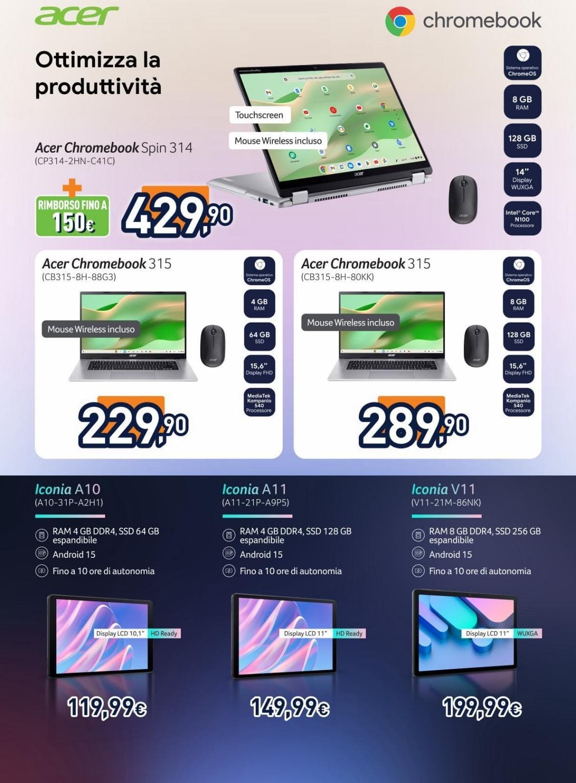 Pagina 6. del volantino Unieuro - Acer