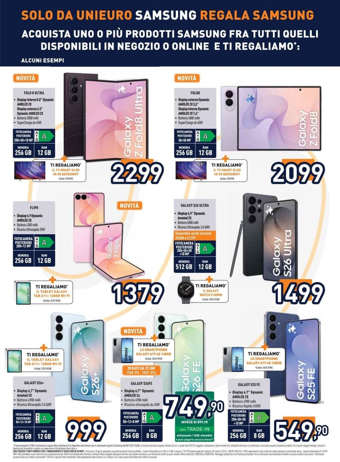 Pagina 4. del volantino Unieuro - Samsung