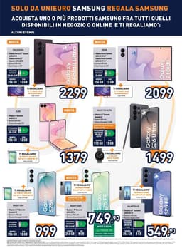 Pagina 4 del volantino Unieuro Samsung