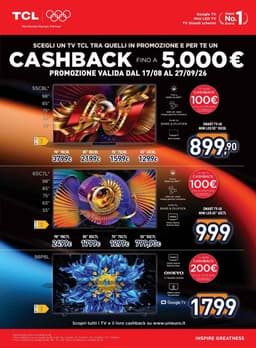 Pagina 6 del volantino Unieuro Settembre ti sorprende