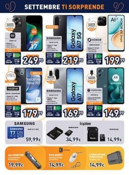 Pagina 21 del volantino Unieuro Settembre ti sorprende