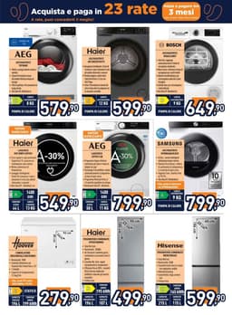Pagina 26 del volantino Unieuro Settembre ti sorprende