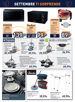 Pagina 30 del volantino Unieuro Settembre ti sorprende