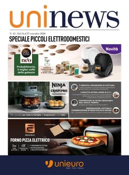 Pagina 1 del volantino Unieuro Piccoli elettrodomestici