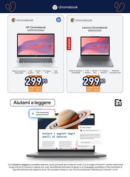 Pagina 3 del volantino Unieuro Chromebook