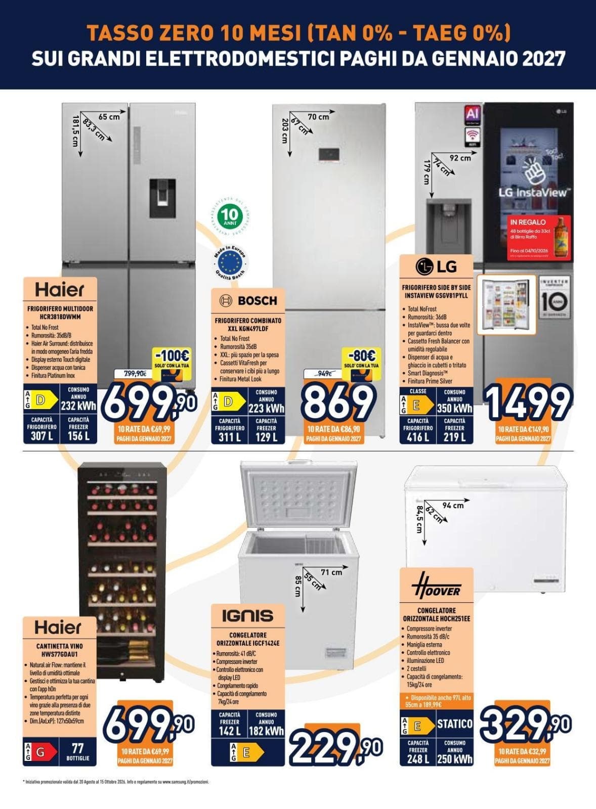 Pagina 8. del volantino Unieuro - Passione Casa