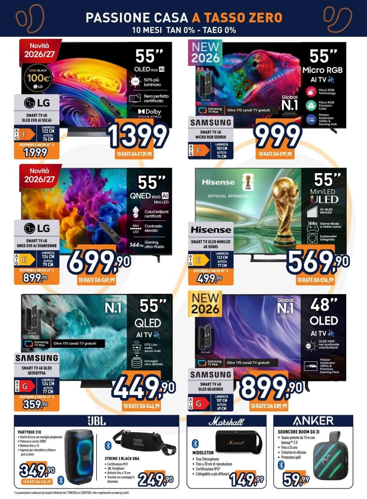 Pagina 22. del volantino Unieuro - Passione Casa