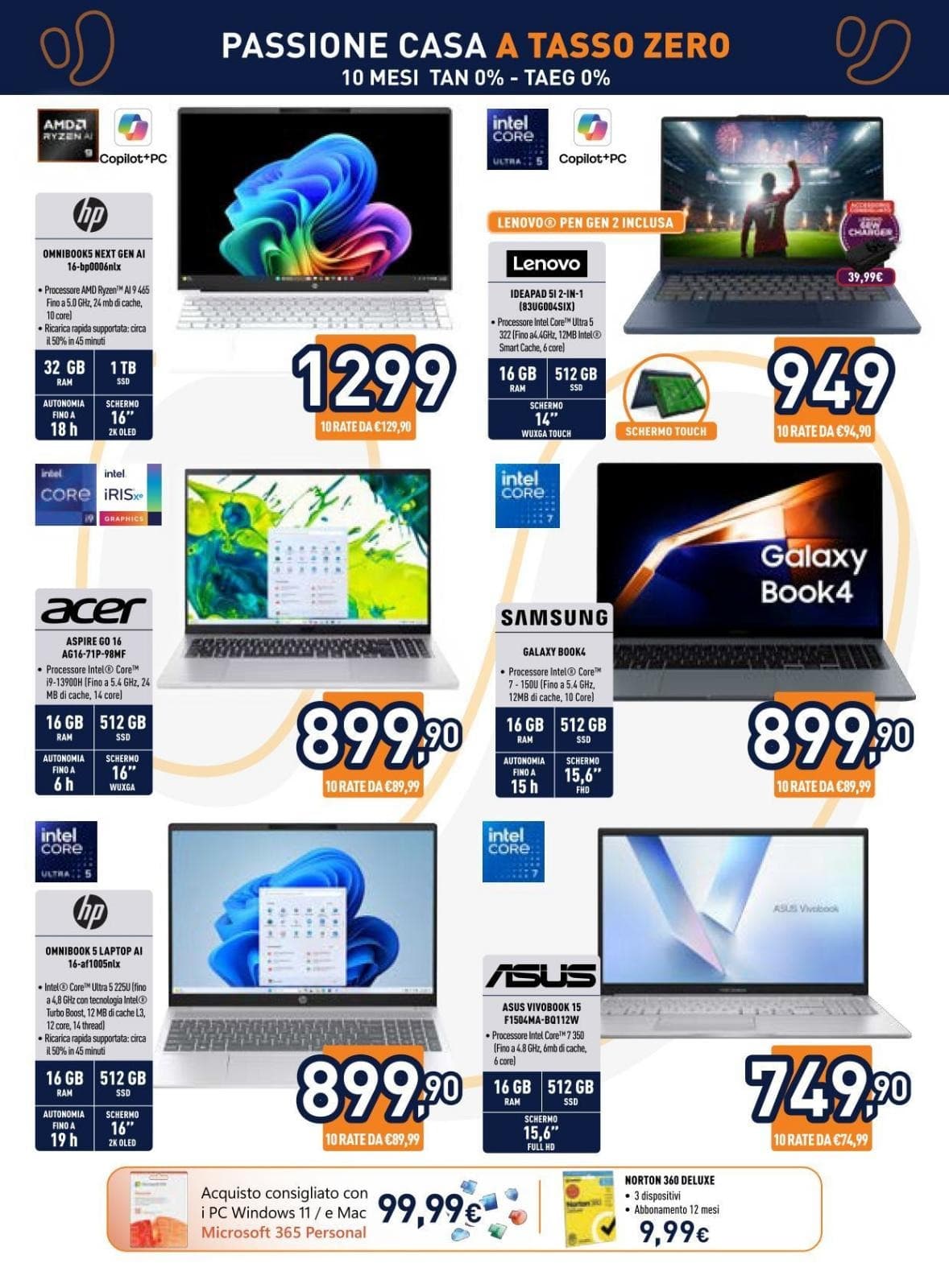 Pagina 26. del volantino Unieuro - Passione Casa