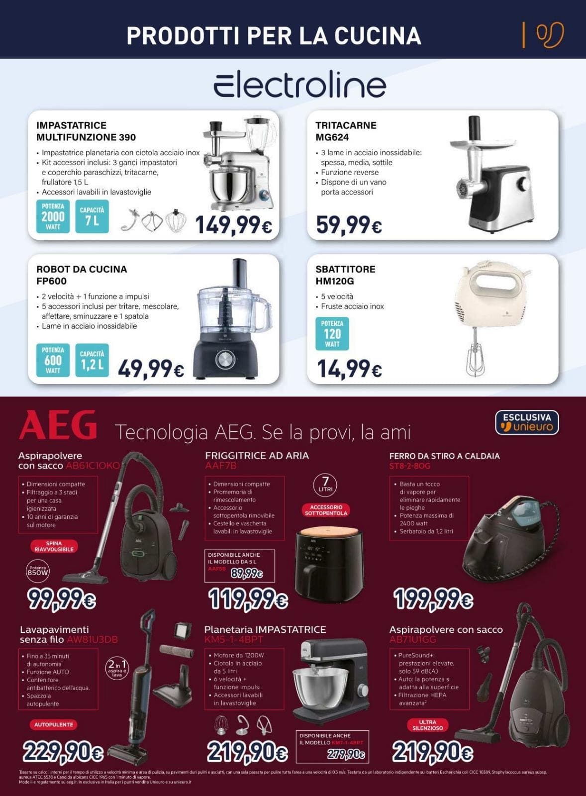 Pagina 13. del volantino Unieuro - Piccoli Elettrodomestici