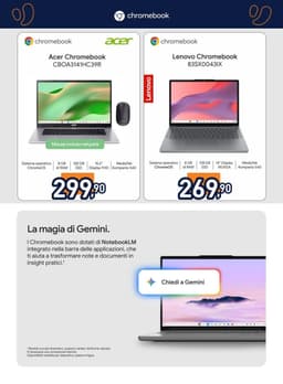 Pagina 4 del volantino Unieuro Chromebook