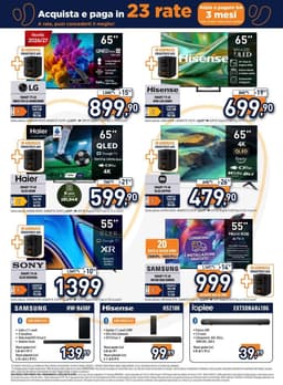 Pagina 3 del volantino Unieuro Più Gusto Alle Tue Passioni