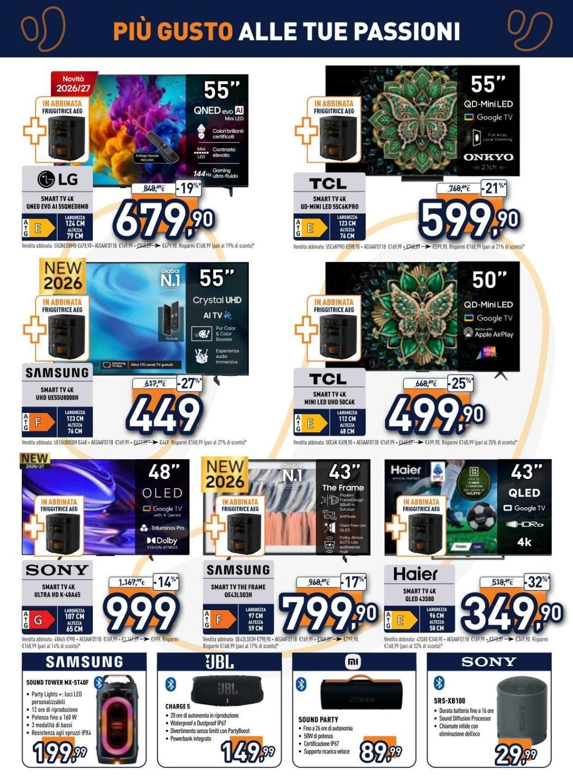 Pagina 4. del volantino Unieuro - Più Gusto Alle Tue Passioni