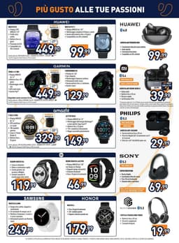 Pagina 11 del volantino Unieuro Più Gusto Alle Tue Passioni