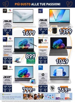 Pagina 13 del volantino Unieuro Più Gusto Alle Tue Passioni