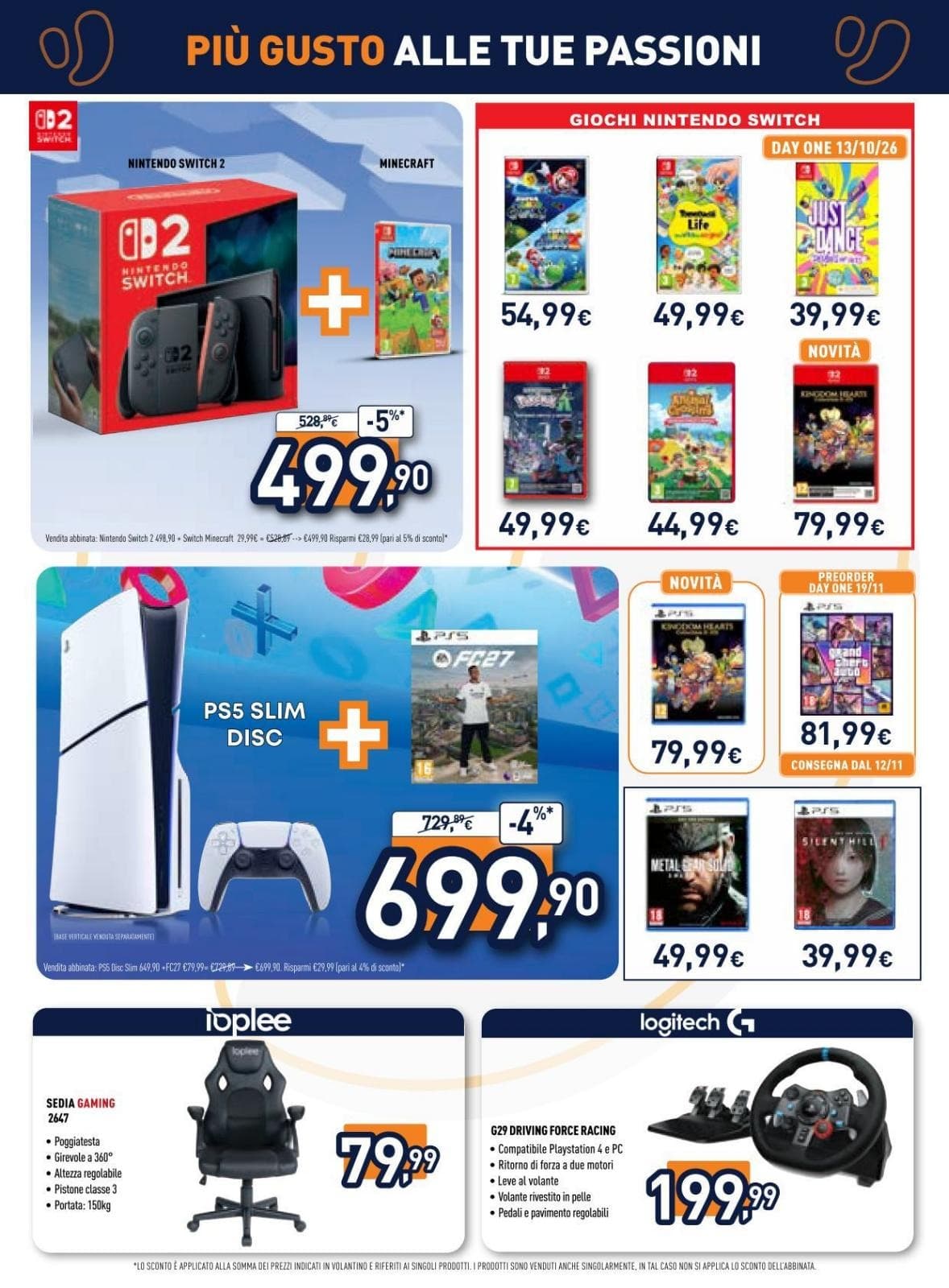 Pagina 18. del volantino Unieuro - Più Gusto Alle Tue Passioni