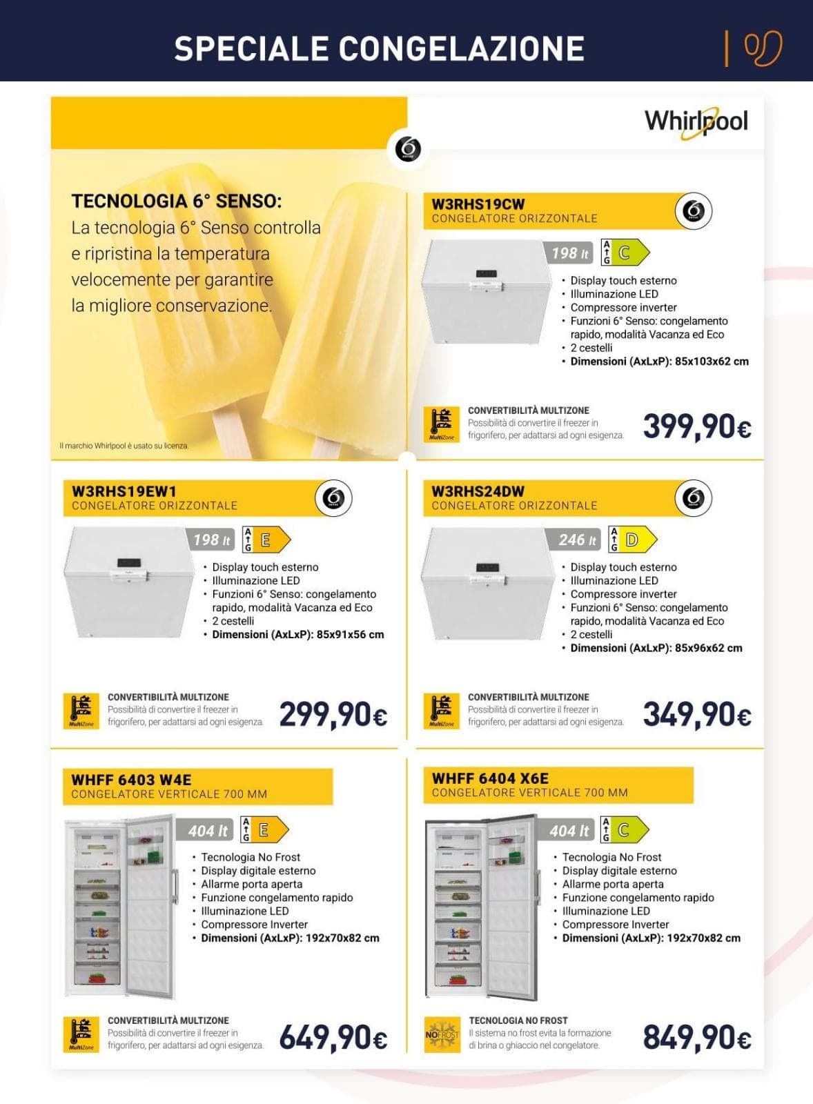 Pagina 5. del volantino Unieuro - Congelazione