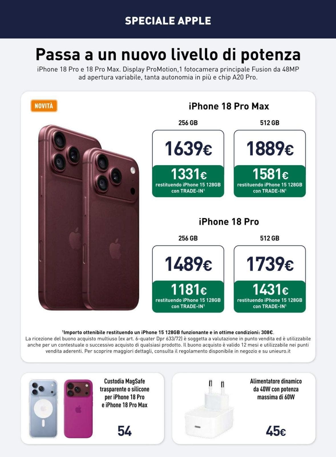Pagina 4. del volantino Unieuro - Speciale Apple
