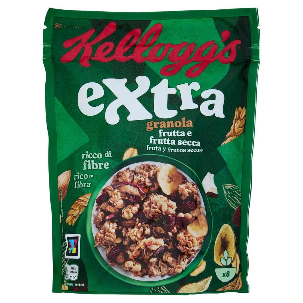 Extra Granola Frutta e Frutta Secca, 375 g Kellogg's – ALDI