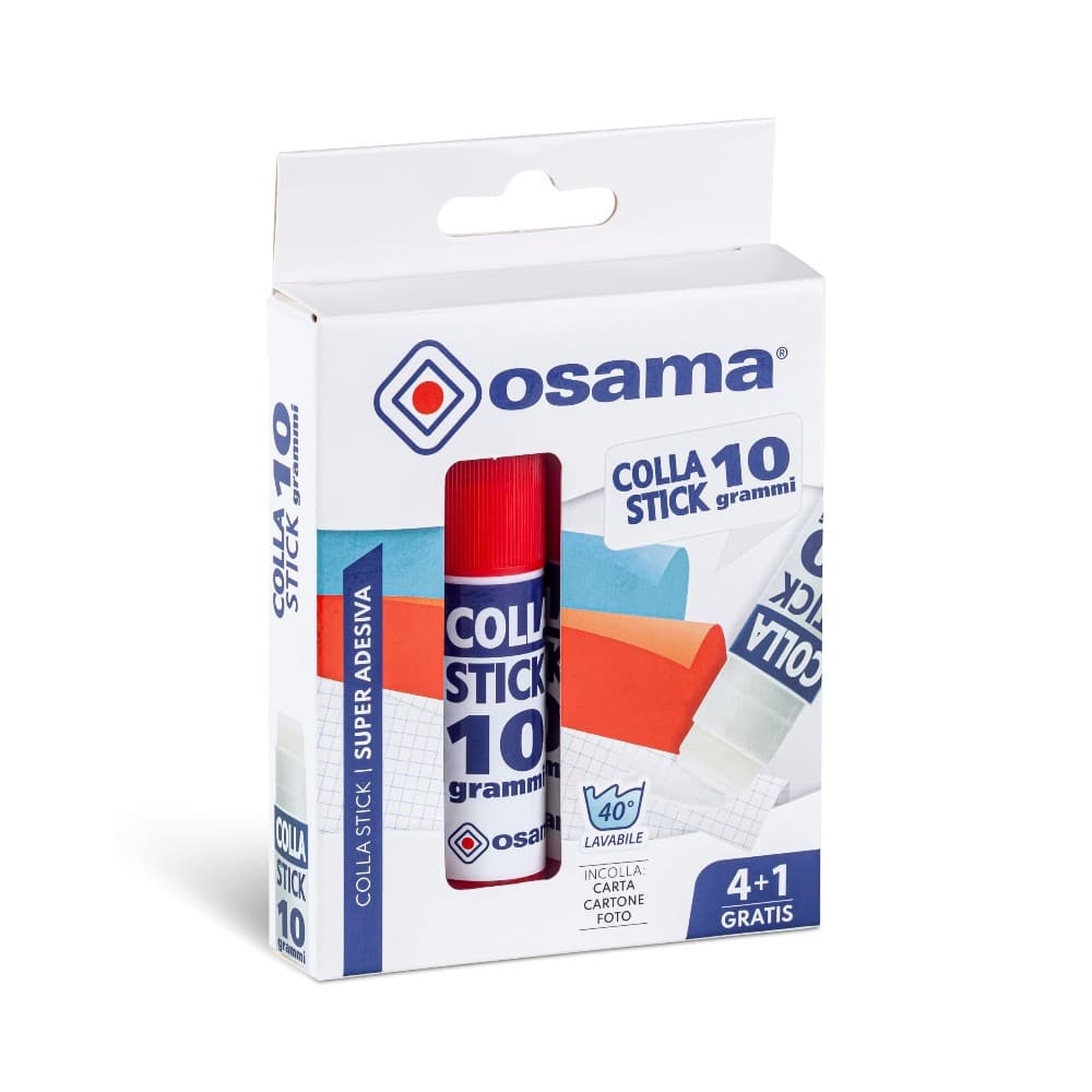 Colla Stick Osama senza solventi 4+1 gratis x10 g in offerta da Il Gigante