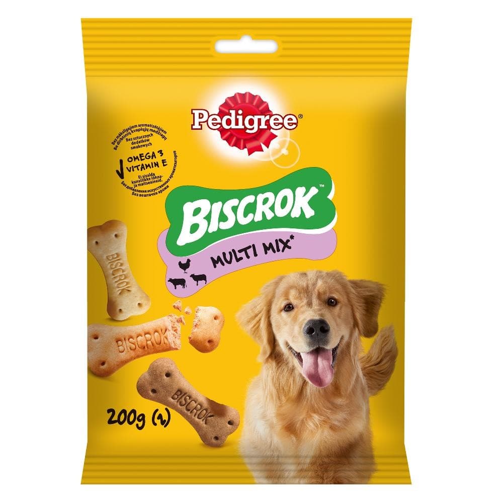 Pedigree Biscrok biscotti per cani, 200 g – Tigota