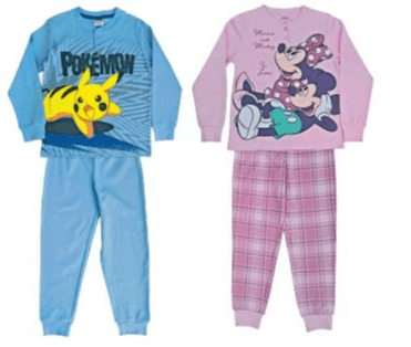 Pigiama in interlock di cotone personaggi, tg 3-8 anni – Carrefour