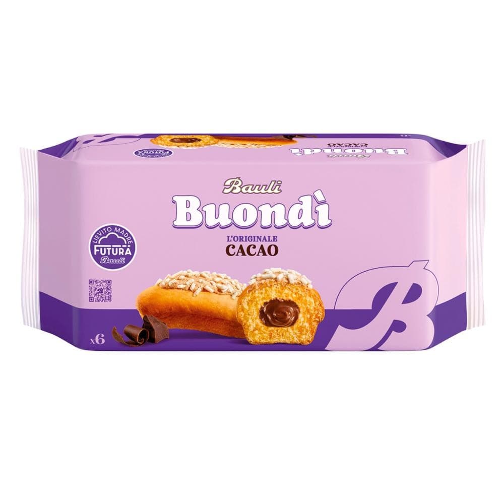Merende Buondì farcite Bauli, 184/258/276 g – Panorama