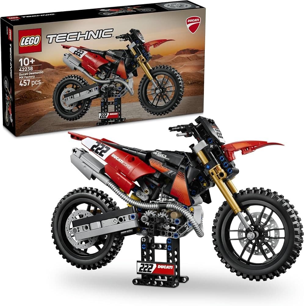 LEGO Moto Ducati Desmo450 MX Factory 42238 – Comet