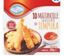 Mazzancolle tropicali in tempura surgelate, 200 g – Bennet