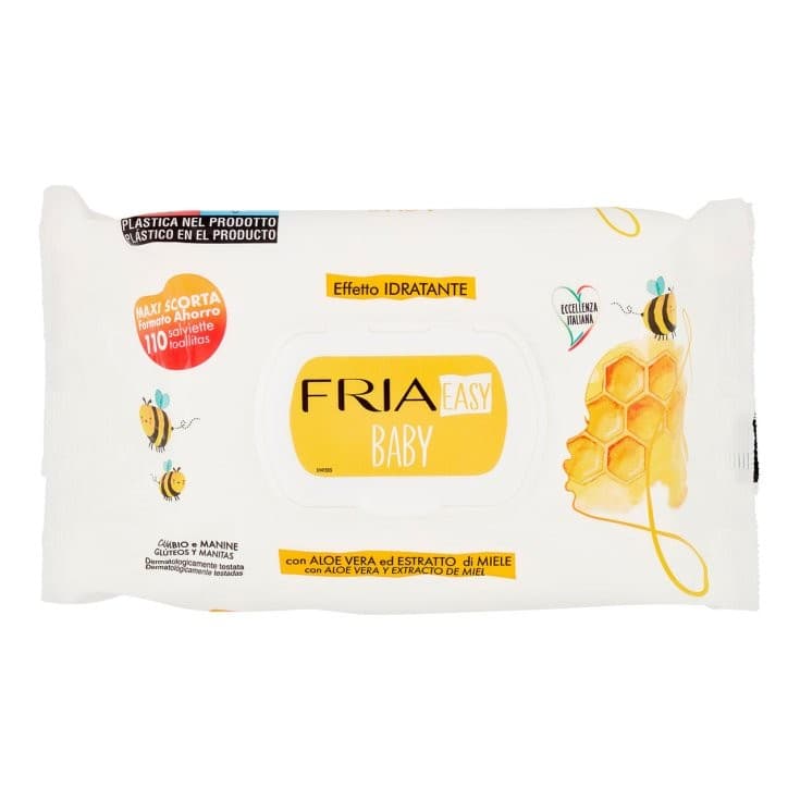 Fria salviettine umidificate Easy Baby, 110 pezzi – Panorama